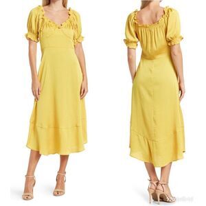 Revolve CURRENT AIR Ruched Neck Dress